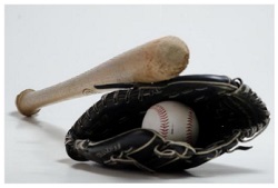 バットとグローブ・ボール