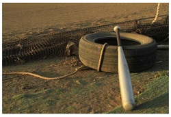 バットとタイヤ